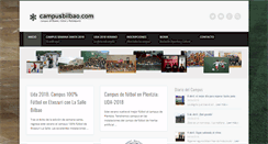 Desktop Screenshot of campusbilbao.com